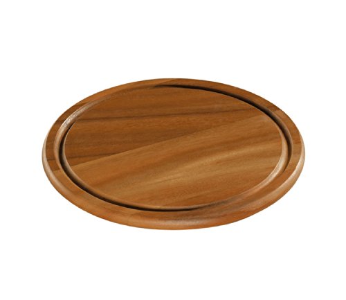 Zassenhaus 055061 - Plato para carne asada madera de acacia 25 cm (h.nr.)