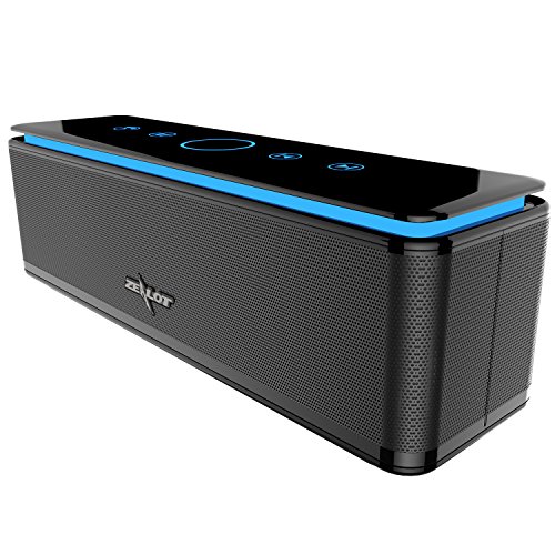 ZEALOT S7 Altavoz Bluetooth,Altavoces Bluetooth portatiles 26W,Altavoz inalámbrico Portátil,24 Horas de Reproducción,Impermeable IPX6 con Powerbank(10000mAh),Bluetooth 5.0 y Manos Libres