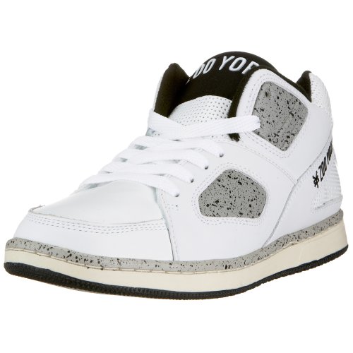 Zoo York Footwear - Zapatillas de Deporte de Cuero para Hombre, Color Blanco, Talla 39.5