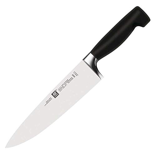 Zwilling Four Star - Cuchillo cebollero con Hoja forjada de una única Pieza Sigmaforge, Hoja endurecida al frío Friodur, 200 milímetros, Acero Inoxidable