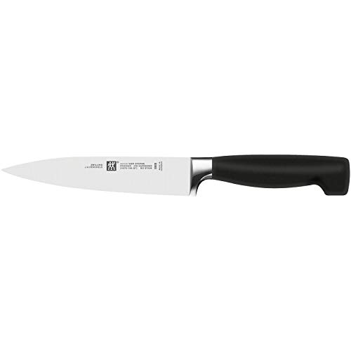 Zwilling Four Star - Cuchillo filetear con Hoja forjada de una única Pieza Sigmaforge, Hoja endurecida al frío Friodur, 160 milímetros, Acero Inoxidable