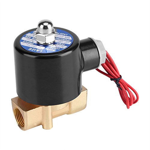 220V DN10 3/8"Válvula de solenoide eléctrico Normalmente cerrado de aceite de agua Aire Gas Diesel