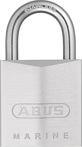 Abus 75IB/30 B - Candado Cromado Llave de Seguridad Arco Inoxidable 30mm Blister