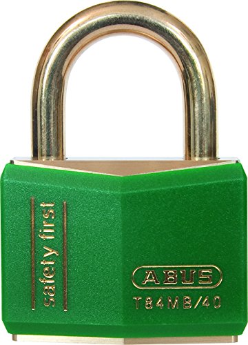 ABUS T84MB/40_GREEN - Candado Nautic de latón 40mm verde