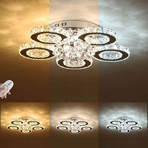 Araña Suspension Spotlights labrado Colgante Luz de techo Lush Anillos Dormitorio Lasps Suspensi Cristal de cristal Madera Hierro Metal Luces de Techo Luces de Pared, 5 lights