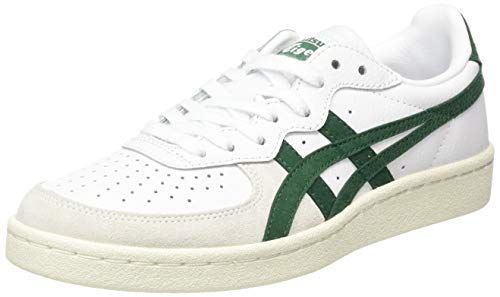 Asics Onitsuka Tiger gsm, Zapatillas de Entrenamiento Unisex Adulto, Blanco (White/Hunter Green 101), 43.5 EU