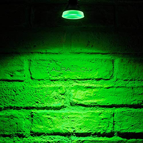 Auraglow LED Bombilla de luz de foco estrecho de color GU10 - VERDE