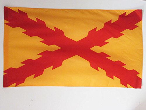 AZ FLAG Bandera de ESPAÑA TERCIOS MORADOS Viejos 90x60cm para Palo - Bandera Ejercito ESPAÑOL 60 x 90 cm