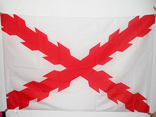 AZ FLAG Bandera del DUCADO DE BORGOÑA 150x90cm para Palo - Bandera DUCHÉ DE Bourgogne - Francia 90 x 150 cm