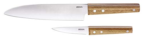 Beka Nomad Set de cuchillo de Cocina y Cuchillo para pelar Acero inoxidable 20-9 cm
