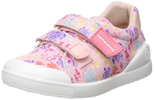 Biomecanics 202224, Zapatillas Niña, Rosa (Rosa Y Mar (Pique Estampado) Paprika), 31 EU