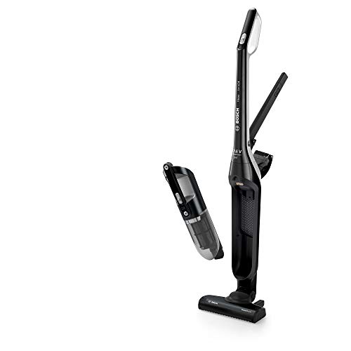 Bosch Hausgeräte Flexxo 2 in 1 Aspirador de Mano y batería inalámbrica, plástico, 2 Velocidades, Negro