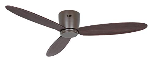 Casafan Ventilador de Techo Eco Plano II 313282 132 cm Bronce Nogal BZ-NB