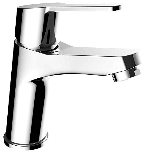 Clever 60523 Grifo de Lavabo Monomando N Panam EVO, Xtreme, sin desagüe, Altura de 100mm