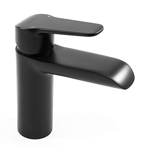 Clever 60713 Grifo de Lavabo Monomando 100Mm, Elegance, Negro