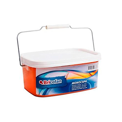 Cofan 15002523 Pintura plástica monocapa, Naranja, 2.5 L