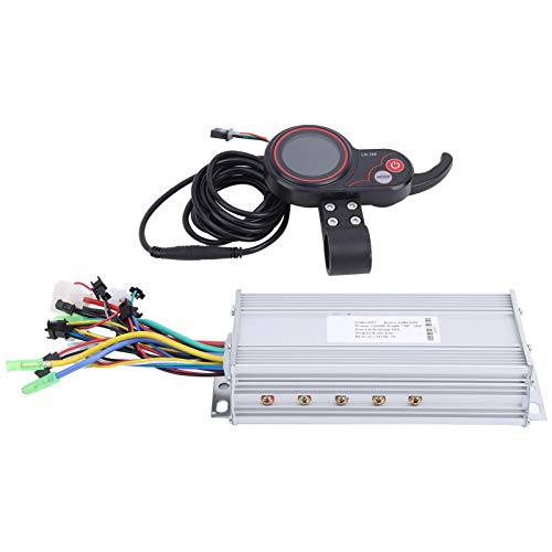 Controlador de Motor de Scooter eléctrico, Controlador Resistente al Desgaste, Palanca de Cambios de Pulgar LCD Duradera para Deportes Escolares para Montar(1000W)