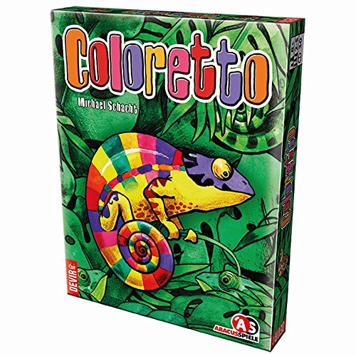 Devir- Coloretto Juego de Mesa, Multicolor, única (BGCOL)