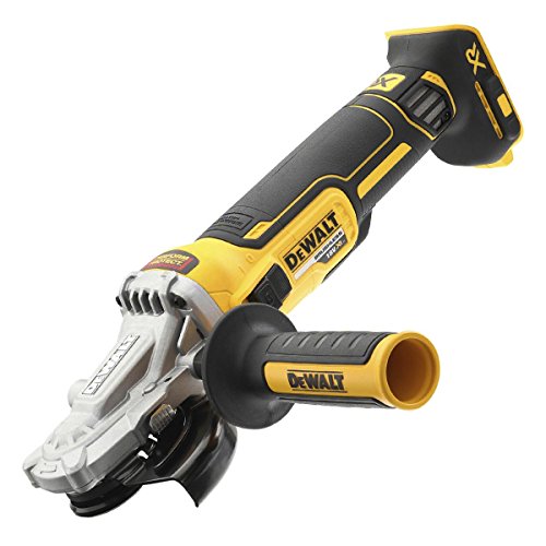 DeWalt DCG405FN-XJ DEWDCG405NF DCG405FN XR Amoladora de Cabeza Plana sin escobillas, 125 mm, Unidad de 18 V Bare Unit