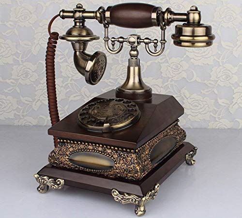 Dirgee Teléfono Antiguo, Menú, Menú/Lounge House/Landline 27x26cm Teléfono Móvil (Color: # 1) (Color : #3)