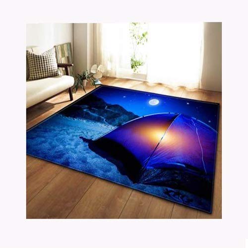 Dirgee Zona Alfombra Sala de Estar Dormitorio 3D Decorativo Alfombra Grande, Dormitorio Infantil Alfombra Suave para la Cocina Antideslizante Decoración de la Alfombra (Color: a, Tamaño: 60 * 39)