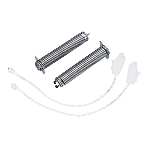 DL-Pro Muelle de bisagra de puerta adecuado para Bosch Siemens Neff Balay Viva 00754869 754869 Kit de reparación de muelle con cable de puerta lavavajillas