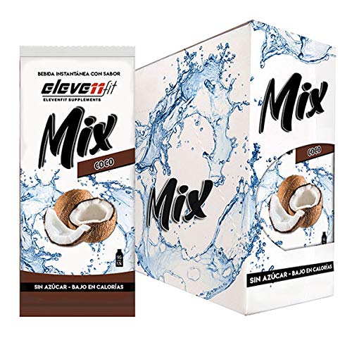 Eleven Fit Caja 24 Uds Mix Sabor Coco Sin Azúcar 200 g