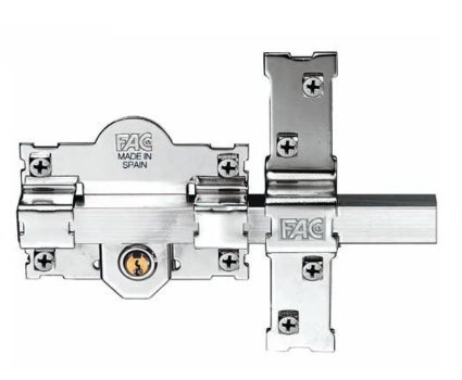 Fac seguridad 101l - Cerrojo 101-l/105 bombillo-90mm pintado
