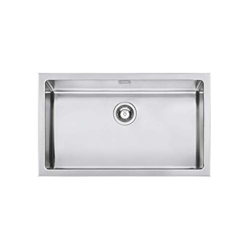 Fregadero inox Smeg VQR71 encastre semifilo 71 cm