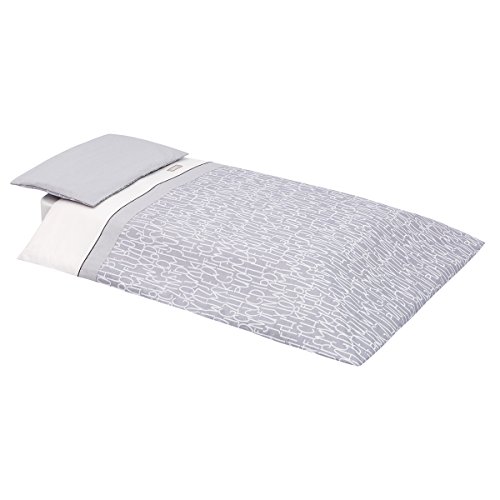 Funda Nordica+Funda (Cuna 60) 100X140 Cm Be Lettera Gris