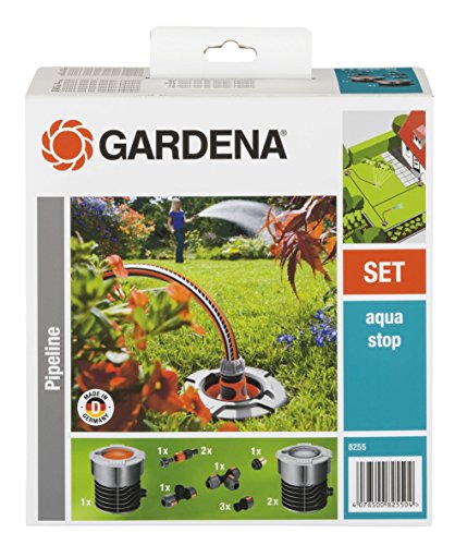 Gardena 8255-20 Set, Negro, Naranja