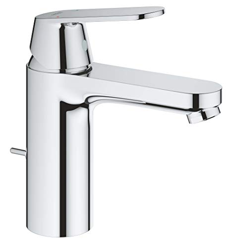 Grohe Eurosmart Cosmopolitan - Grifo de lavabo 1/2", tamaño M, con vaciador automático (Ref. 23325000)