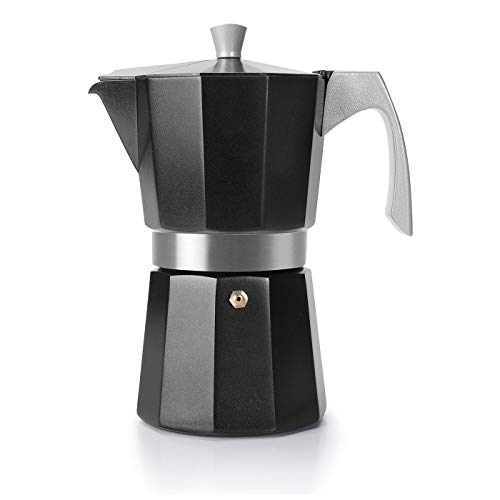 Ibili 623112 CAFETERA EXPRESS EVVA BLACK 12 TAZAS