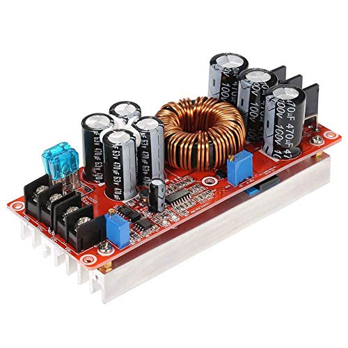 ICQUANZX 1200W 20A DC Converter Boost Car Módulo de Fuente de alimentación elevadora de 8-60V a 12-83V