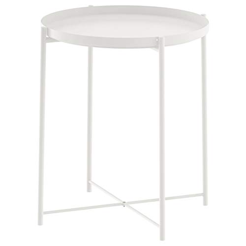 Ikea Mesa/Bandeja Gladom Redonda Blanca