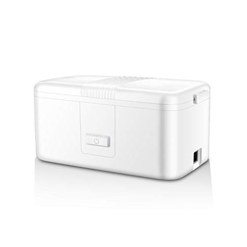 JJZXT Calefacción eléctrica Caja de Almuerzo del envase de alimento 1.2L Sola Capa de Aislamiento eléctrico enchufable Box