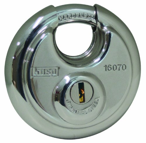 Kasp K16070A2 - Candados de Disco: una Sola Llave para Todos los candados - 70 mm