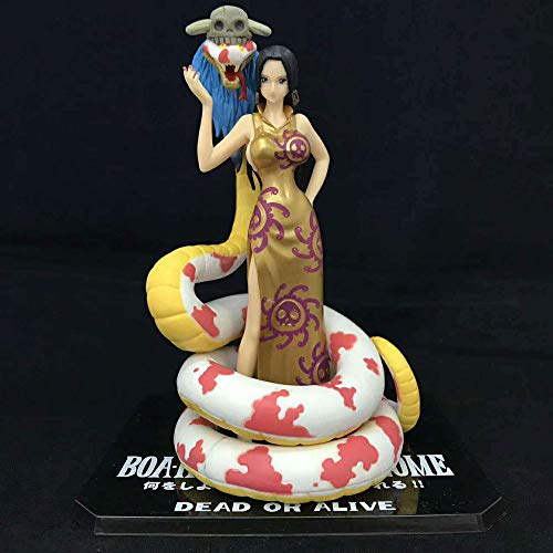 KPSHY One Piece Anime Hancock Snake Ji Salome Figura Muñecas Decoraciones Versión Premium Estatua Muñecas Escultura Juguetes Decoración Modelo Muñeca Altura 18cm