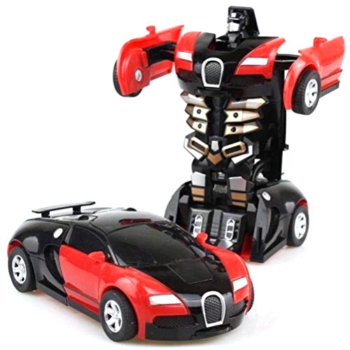 Mallalah - Robot de Coche transformable para niños y niños, Regalo de cumpleaños de Navidad