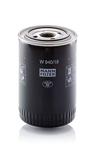 MANN-FILTER Filtro de aceite W 940/18 Filtro hidráulico Para automóviles y vehículos de utilidad