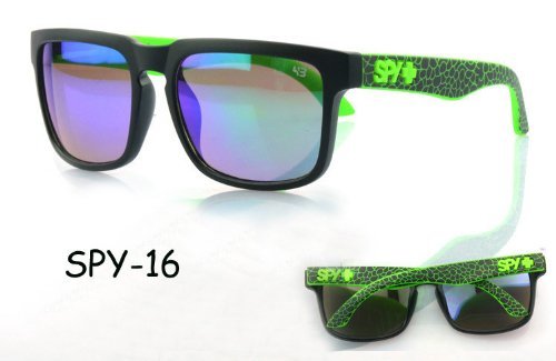 Men's Womens Spy Helm Eyewear Retro Personalized Sunglasses Spy 1-16 by Spy