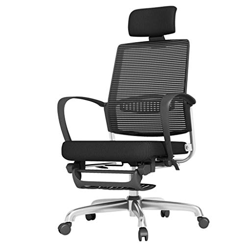 MKXF Silla cómoda para el hogar para computadora, Silla ergonómica para el Almuerzo, Silla Boss, Silla de Oficina reclinable