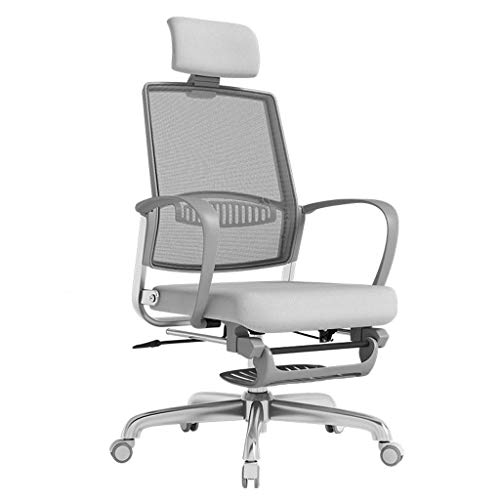 MKXF Silla cómoda para el hogar para computadora, Silla ergonómica para el Almuerzo, Silla Boss, Silla de Oficina reclinable