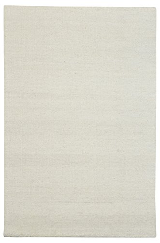 Morgenland Tapis Fancy Alfombra, Lana, Blanco, 200x80x0.7 cm