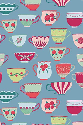 Notes: A Blank Sheet Music Notebook with Cute China Tea Cup Cover Art