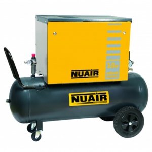 Nuair Compresor de aire insonorizado 100 litros 10 bar 3 CV 2,2 kW