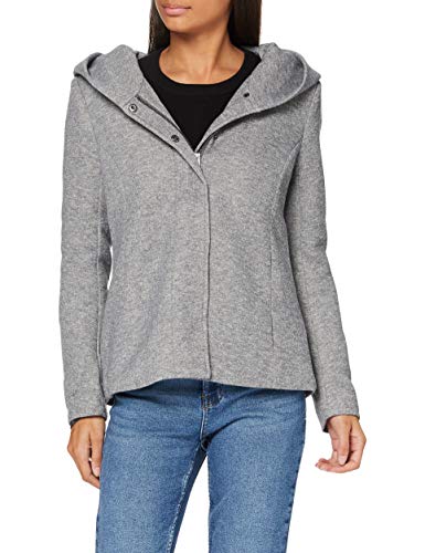 Only ONLNEWSEDONA Short Light Jacket OTW Chaqueta, gris claro, M para Mujer