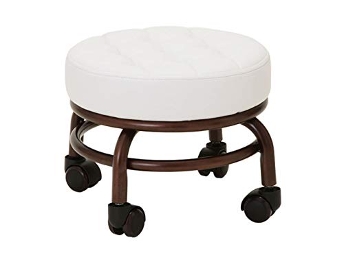 Pedicure silla pie taburete salón de belleza footstool sillones Sillon Saureta dos colores opcional Elitzia ET28499 (Blanco)