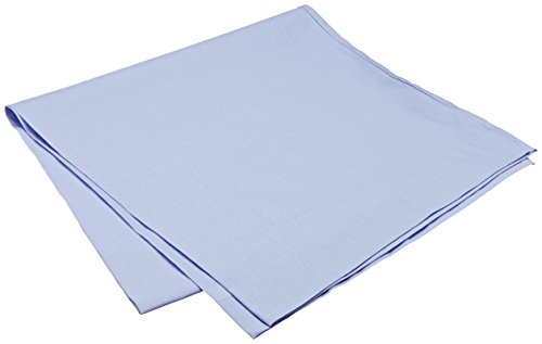 Pikolin Home - Almohadón, funda de almohada, 100% algodón, almohadas de 135 y 150cm, color azul claro (Todas las medidas)