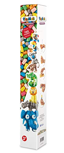 PlayMais 160648 Classic Long Box Animals - Juego de manualidades (aprox. 750 piezas, multicolor. , color/modelo surtido